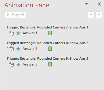 Final Animation Pane