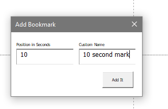 bookmark dialog