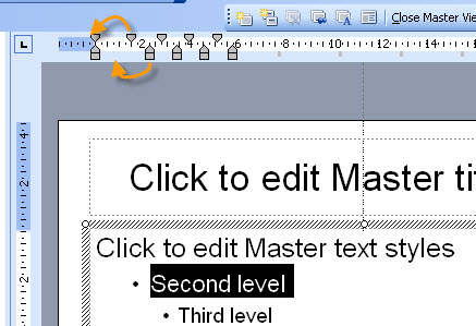 Second level markers