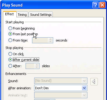 start from last position