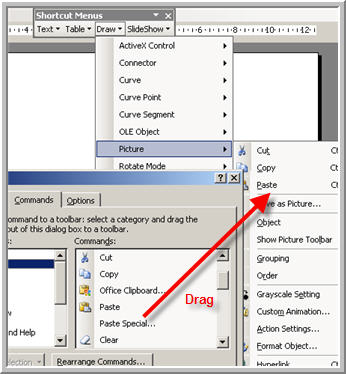 Adding Paste Special to a right click menu