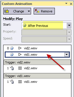 Custom Animation pane