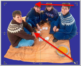 Cropping to a square image